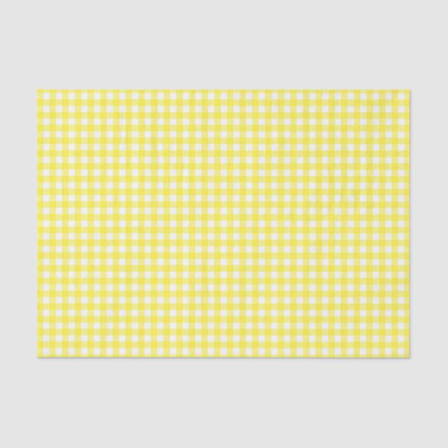 Gingham Seidenpapier (Vorderseite)