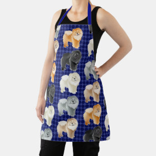 GINGKO DIE (blaue) All-Over-Print-Schürze Schürze