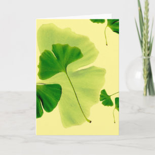 Gingko Elegance Karte