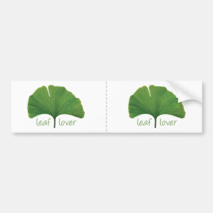 Gingko Leaf Autoaufkleber