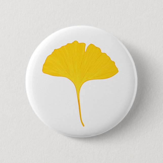 Gingko Leaf Button (Vorderseite)