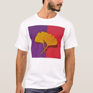 Gingko verlässt T - Shirt