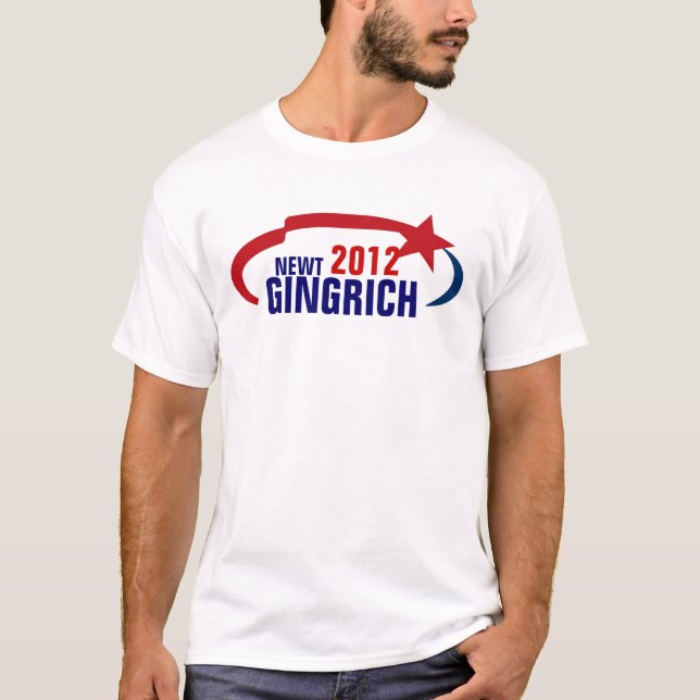 GINGRICH FÜR PRÄSIDENTEN T-Shirt (Vorderseite)