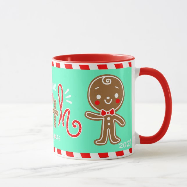 Gingy House 2021 11oz Tasse (Rechts)