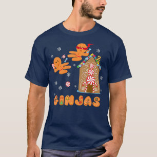 Ginjas Gingerbread Ninjas Ginja Ninja Weihnachten T-Shirt