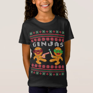 Ginjas Gingerbrot Männer Ugly Weihnachtswitscher T-Shirt