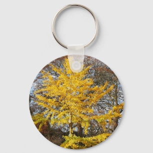 Ginkgo-Biloba-Baum Schlüsselanhänger