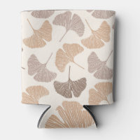 Ginkgo Biloba: trockenes, nahtloses Design.