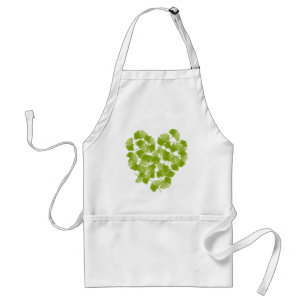 Ginkgo-Blatt-Herz Schürze