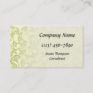 Ginkgo-Blätter 2 Visitenkarte