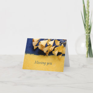 Ginkgo-Blätter auf der Beschaffenheit vermisst Sie Karte