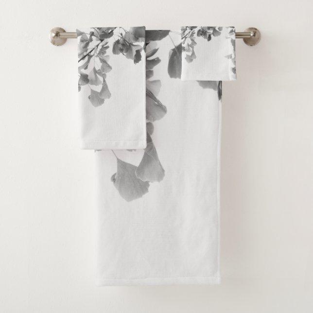Ginkgo Blätter Dream #3 #wall #decor #art Badhandtuch Set (Insitu)