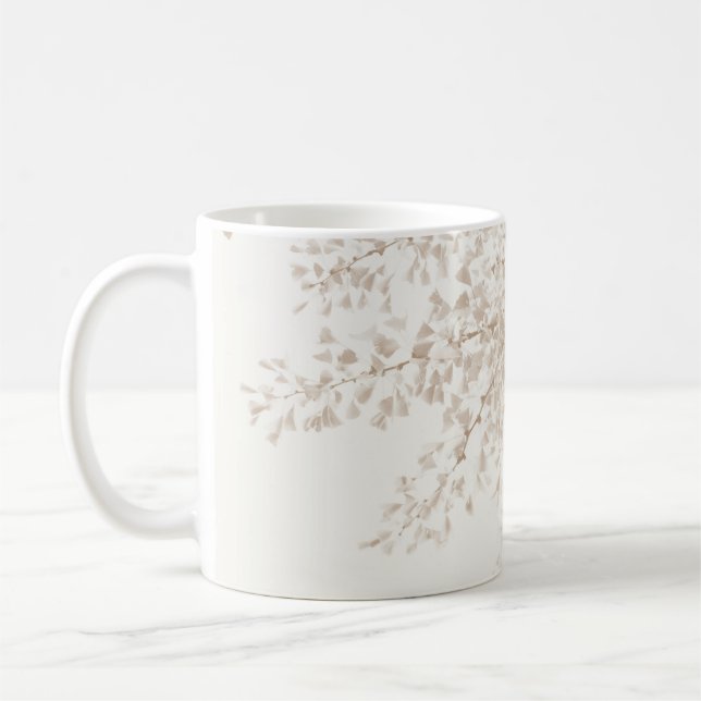 Ginkgo Blätter Dream 6 #nature #art Kaffeetasse (Links)