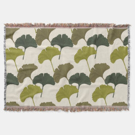 Ginkgo-Blätter - individuell anpassbare Hintergrun Decke