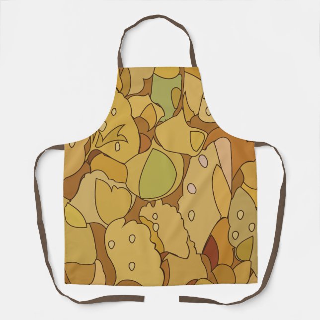 Ginkgo-Blätter Schürze (Vorderseite)