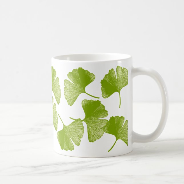 Ginkgo-Blätter Tasse (Rechts)