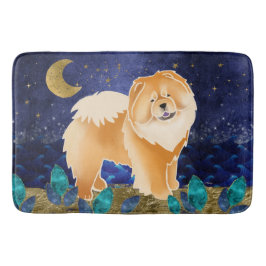 GINKGO CHOW Roter Kater/Badematte in 3 Größen Badematte