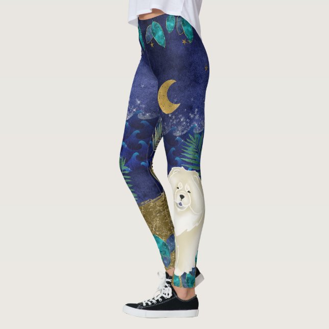 GINKGO Creme Chow himmlische Leggings (Links)
