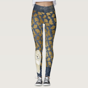 GINKGO die Sahnechow-chow LEGGINGS!!! Leggings