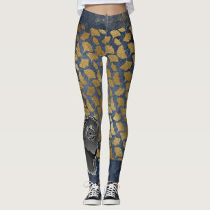 GINKGO die schwarzen Chow-Chow LEGGINGS!!! Leggings