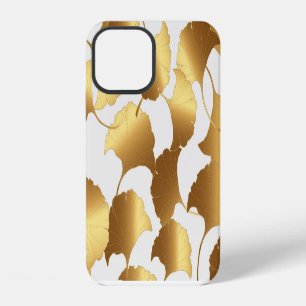 Ginkgo Gold: Luxus-Vintage-Design. iPhone 12 Hülle