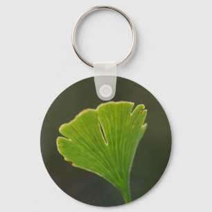 Ginkgo Leaf Schlüsselring Schlüsselanhänger