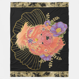 GINKGO SPIRIT Chow Fleecedecke