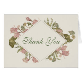 Ginkgo Watercolor Floral Wedding Danke