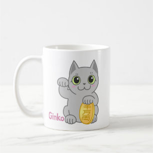 Ginko und Yoshi Lucky Katzen Tasse