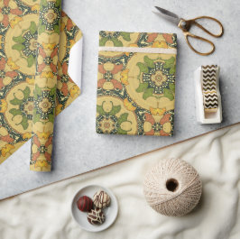 Ginkoblätter Geschenkpapier