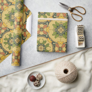 Ginkoblätter Geschenkpapier