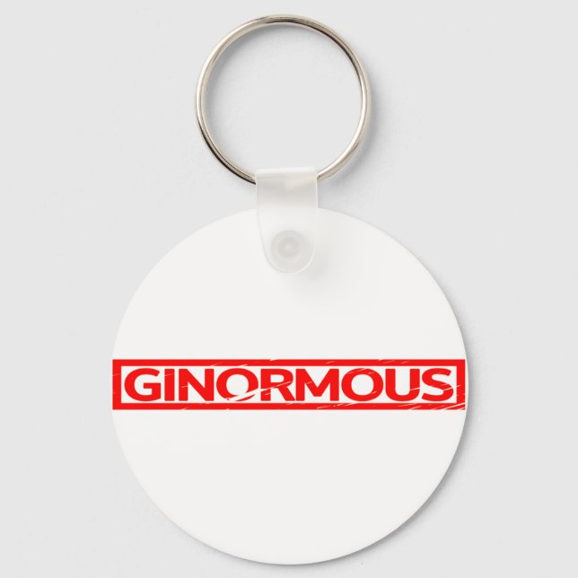 Ginormische Briefmarke Schlüsselanhänger (Vorderseite)