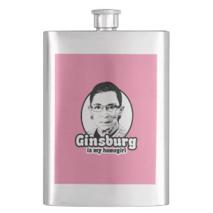 Ginsburg ist mein Homegirl Flachmann