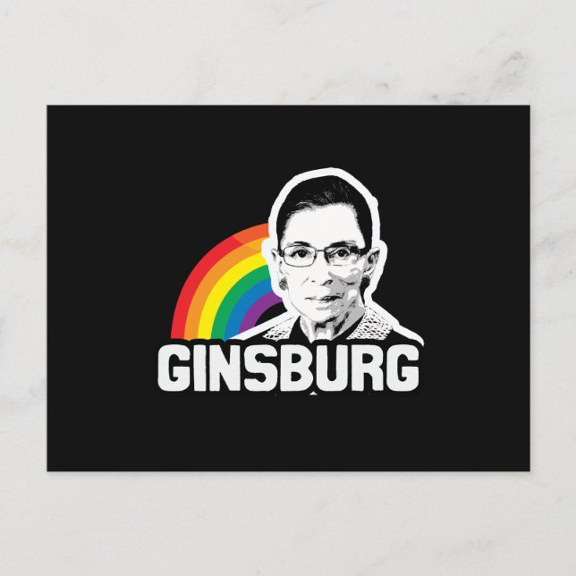 Ginsburg Pride Postkarte (Vorderseite)