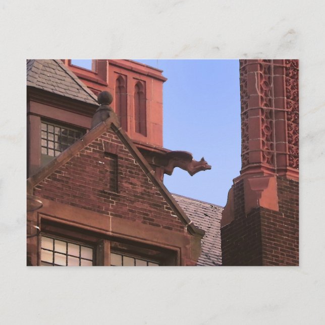 Ginter Park Gargoyle Postkarte (Vorderseite)