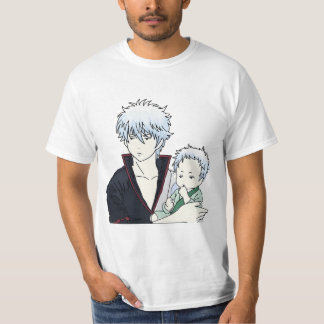 Gintoki mit Baby T-Shirt