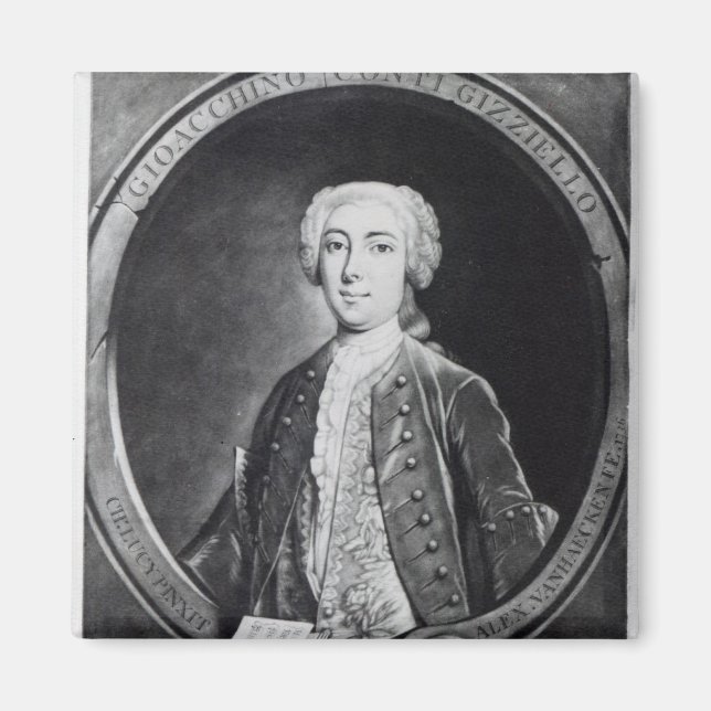 Gioacchino Conti, "Gizziello", Magnet (Vorne)