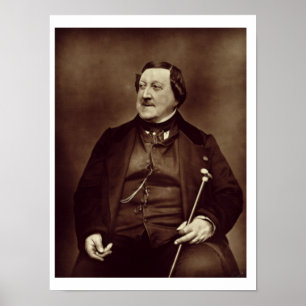 Gioacchino Rossini (1792-1868) von "Galerie Conte Poster