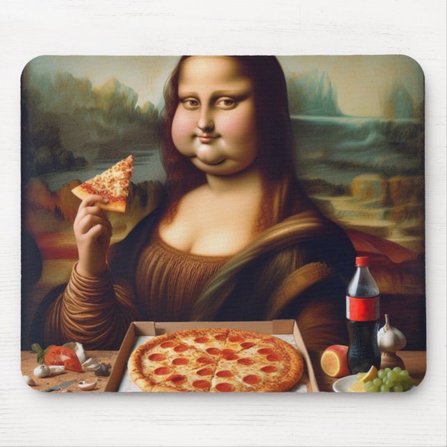 Gioconda Fett Mousepad (Vorne)