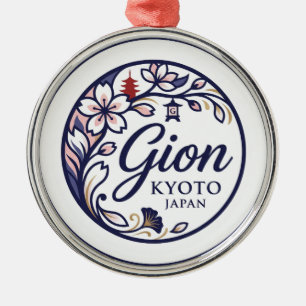 Gion Japan Ornament Aus Metall