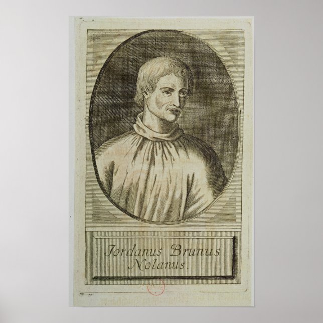 Giordano Bruno Poster (Vorne)