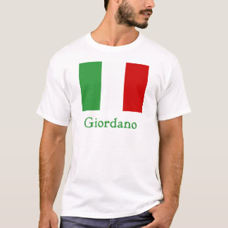 Giordano-Italiener-Flagge T-Shirt