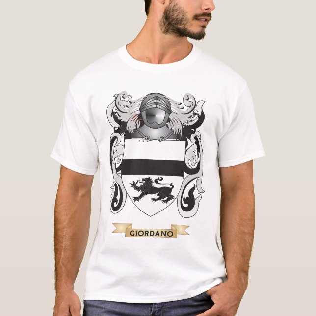 Giordano-Wappen (Familienwappen) T-Shirt (Vorderseite)