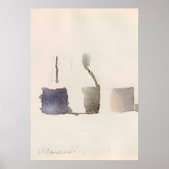 Giorgio Morandi Kunststil Poster (Vorne)