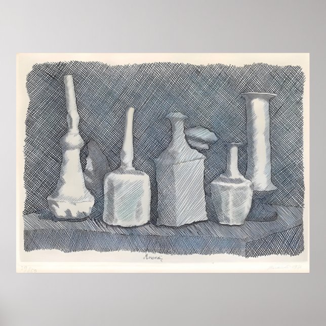 Giorgio Morandi Kunststil Poster (Vorne)