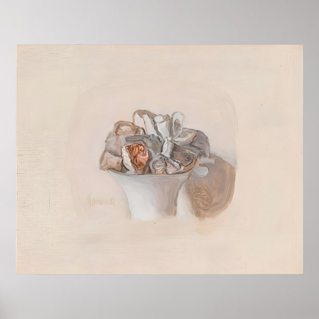Giorgio Morandi Kunststil Poster (Vorne)