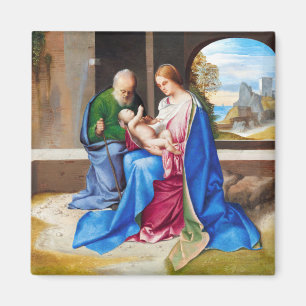 Giorgione Die Heilige Familie (1500) Magnet
