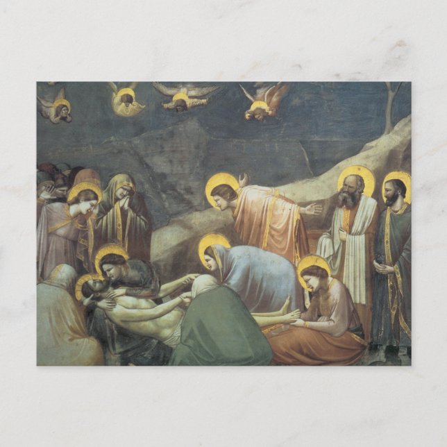 Giotto-Lamentierung Christi Postkarte (Vorderseite)