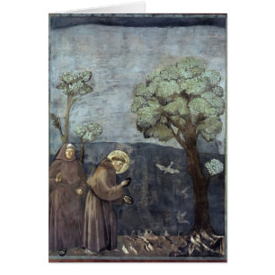Giotto: St Francis, das zu den Vögeln predigt