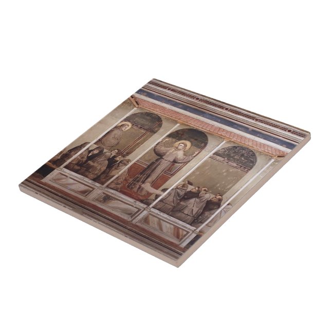 Giotto: St Francis erscheint nach St Anthony in Fliese (Seite)